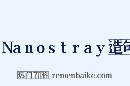 Nanostray造句是什么意思的图片